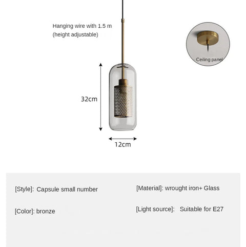 Nordic Hanglamp Glass Pendantt