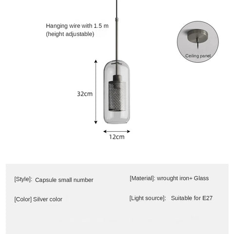 Nordic Hanglamp Glass Pendantt