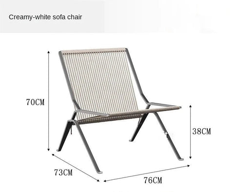 MOMO Bauhaus Woven Lounge Chair
