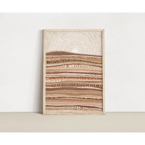 Abstract Earth Prints