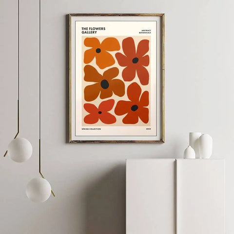 Vibrant Floral Art Prints