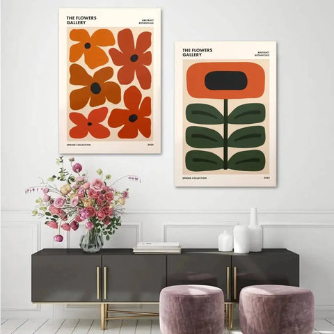 Vibrant Floral Art Prints