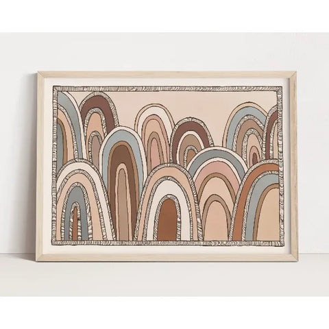 Abstract Earth Prints