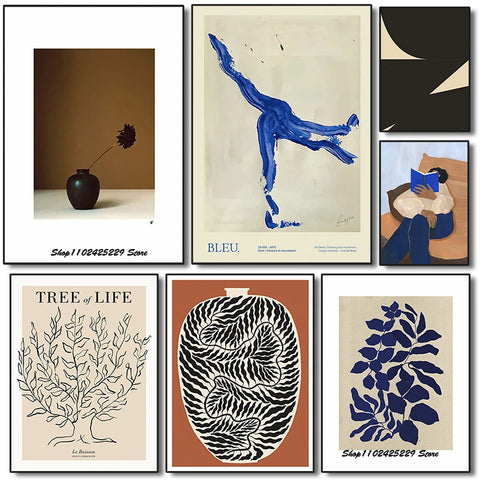 Abstract Living Art Prints