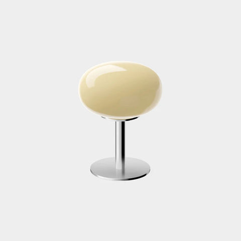 Macaron glass table lamp, pastel tiered glass bedside lamp