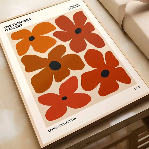 Vibrant Floral Art Prints