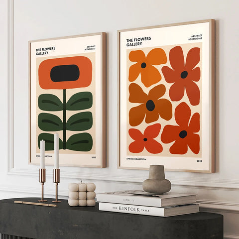 Vibrant Floral Art Prints