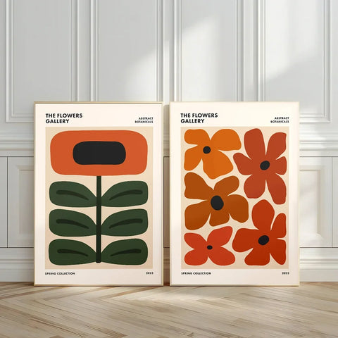Vibrant Floral Art Prints