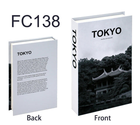 Decorative book box, Tokyo cover, front and back