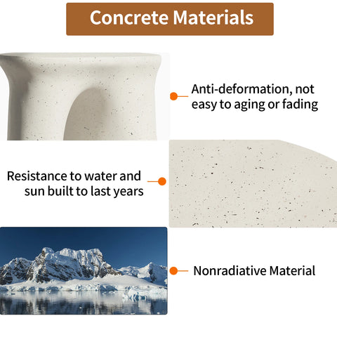 Lightweight concrete material detail — anti-crack and weather resistant