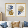 Geo Monstera Canvas Prints