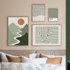 Geometric Landscape Canvas Prints