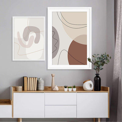 Geometry Oasis Canvas Prints