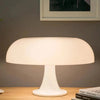 Mushroom Lamp (Orange/White)