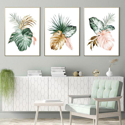 Nordic Flora Canvas Prints