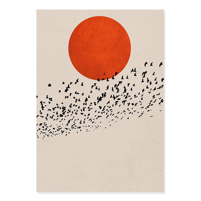 Rising Sun Canvas Prints