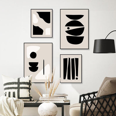 Scandi Geometric Canvas Prints