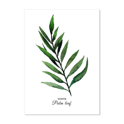 Tropica Leaf Canvas Prints