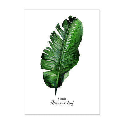 Tropica Leaf Canvas Prints