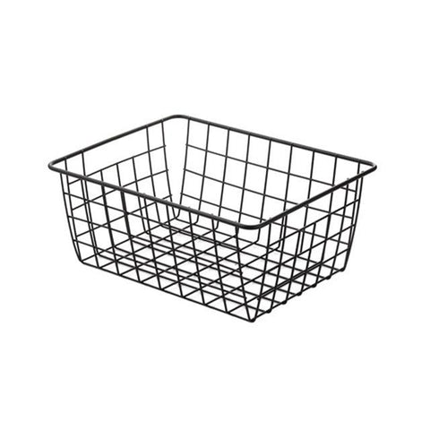 Hollow Out Iron Wrought Storage Basket-Hombe