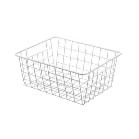 Hollow Out Iron Wrought Storage Basket-Hombe