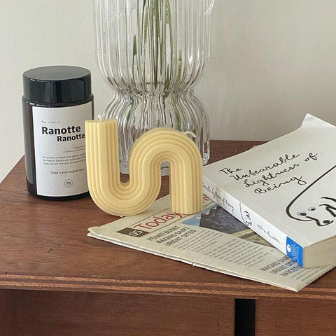 Aromatic S-Shaped Candle Ornament-Hombe
